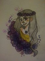 purple roses